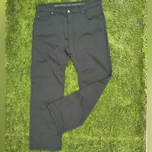 PrAna Brion Pant Men’s Slim Fit 5 Pocket Pant Outdoor Hybrid Performance 40x34